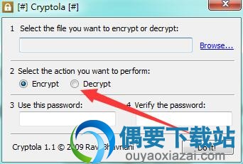 选择加密或解密