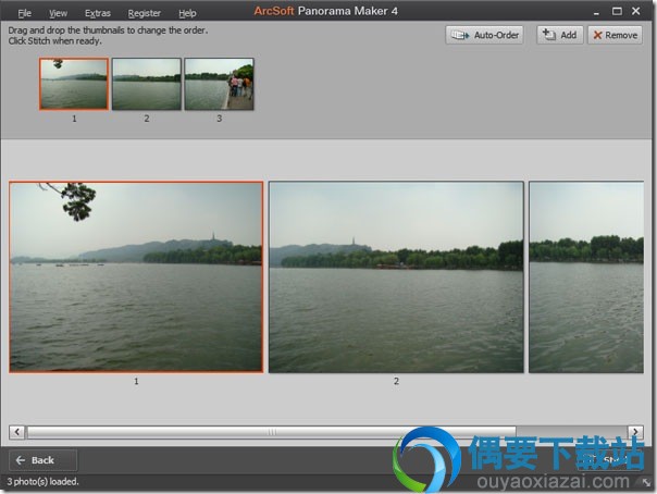 ArcSoft Panorama Maker 使用方法