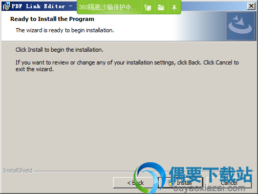 点击install按钮