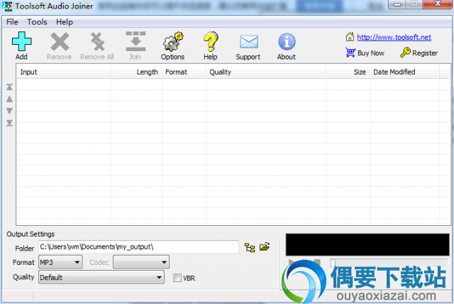 Toolsoft Audio Joiner 1.72官方下载_音频合并软件