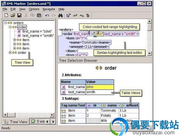 XML Marker 2.2破解_XML查看编辑工具