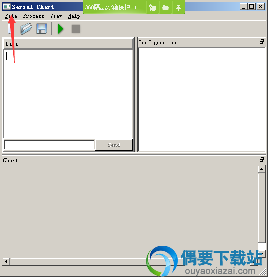 点击file菜单