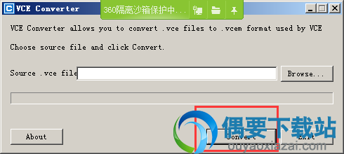 点击convert开始转换