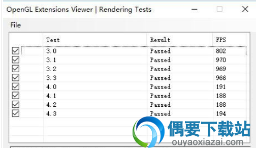 OpenGL Extension Viewer win7下载_显卡测试工具