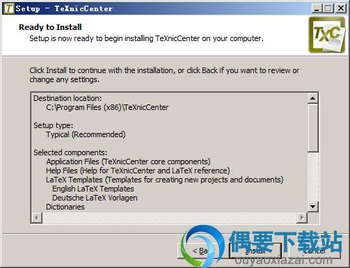 点击install按钮
