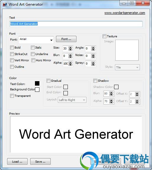 艺术字体在线生成器_Word Art Generator