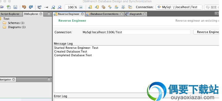 再点击Reverse Engineer
