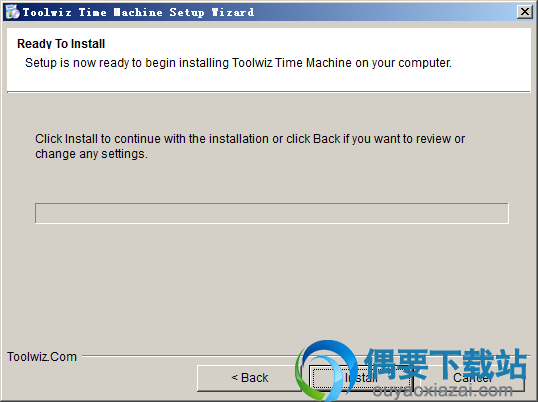 点击install按钮