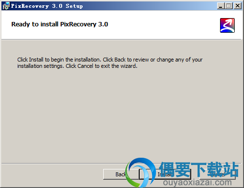 点击install