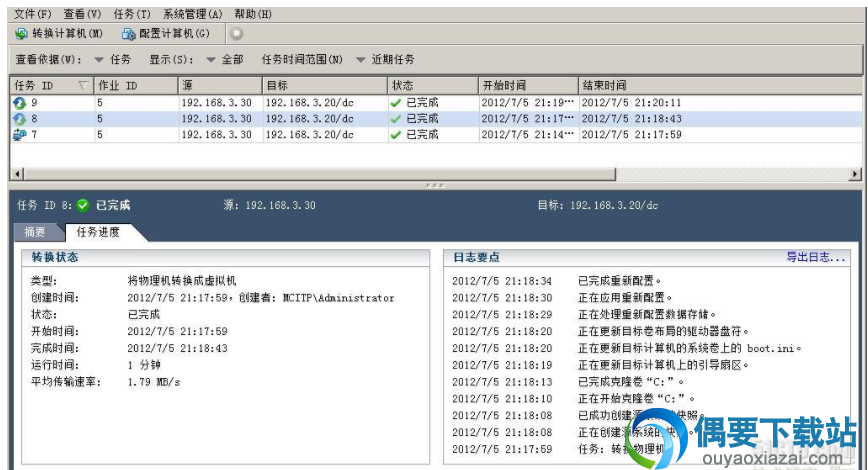 VMware vCenter Converter使用方法