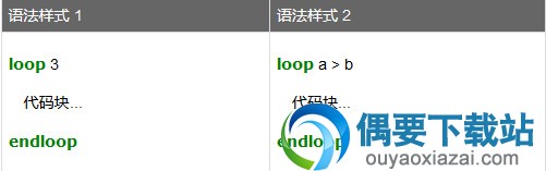 循环语句