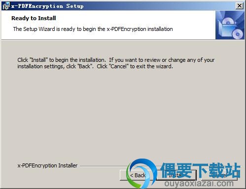 点击install按钮