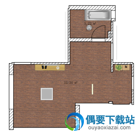 设计户型图欣赏