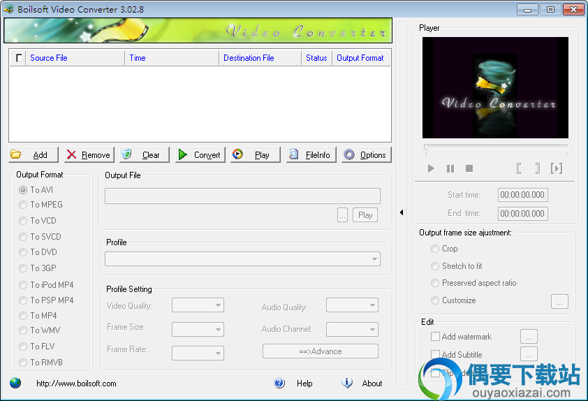 Boilsoft Video Converter 3.02.8下载_视频转换软件