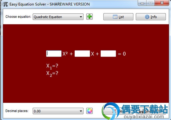 方程式计算软件_Easy Equation Solver下载