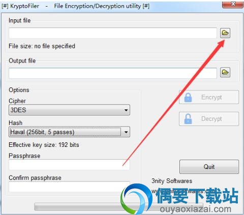打开KryptoFiler软件