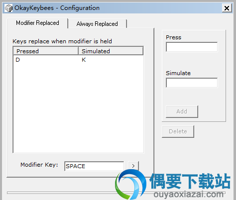 再定义被定义了的键位_OkayKeybees下载