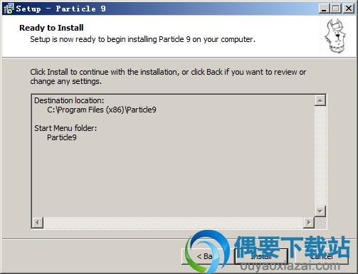 点击install按钮