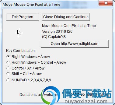 Move Mouse One Pixel at a Time免费下载_鼠标精确定位软件