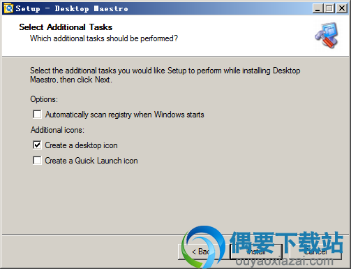 点击install
