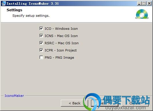 点击next