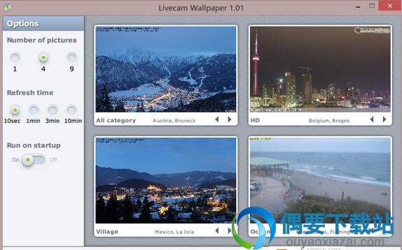 Livecam Wallpaper v1.02绿色安装版_全球摄像头壁纸