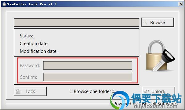 输入两次密码