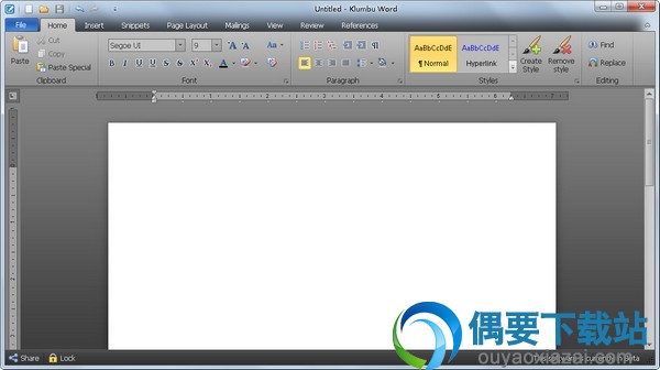 Klumbu Word v1.0.8官方绿色版_多界面word编辑器