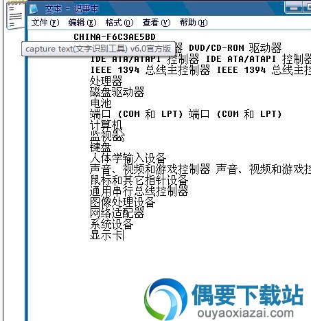 文字识别抓取工具_Capture Text文字抓取