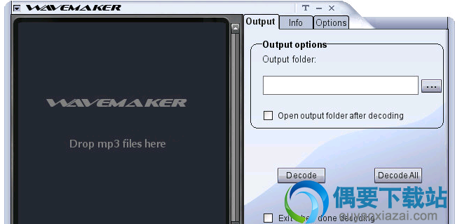 WaveMaker v2.3官方免费版_MP3转wave格式