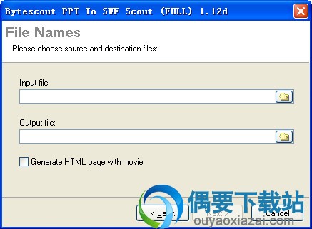 PPT to SWF Scout v1.12d.1下载_PPT转SWF