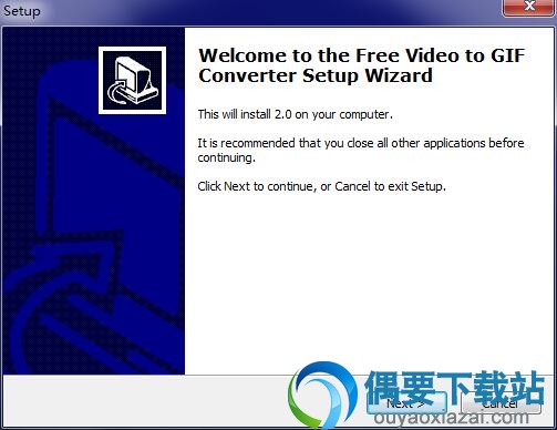 Video to GIF Converter安装界面截图