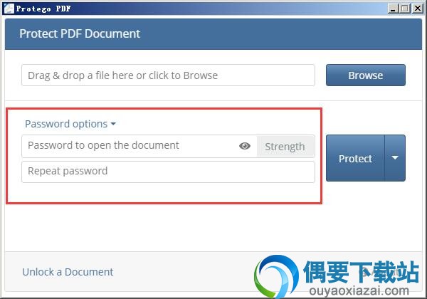输入两次密码