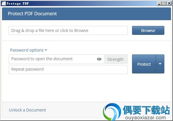 Protego PDF 0.8.0下载_PDF文档加密工具