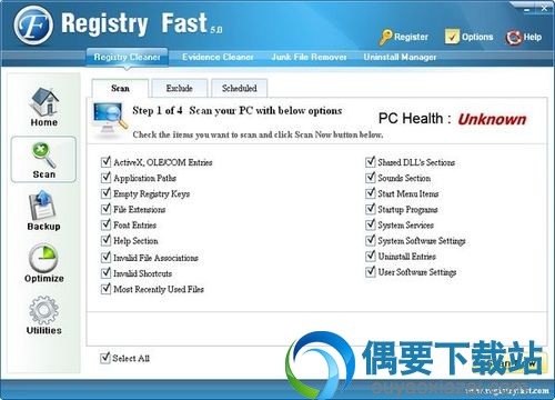 Registry Fast破解_注册表清理工具