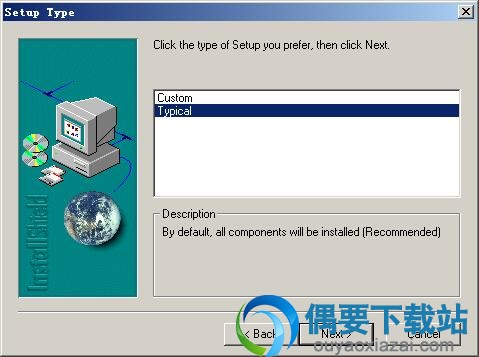 选择安装类型