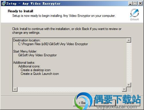 点击install