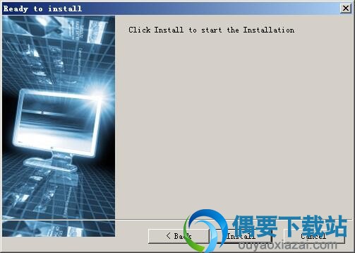 点击install