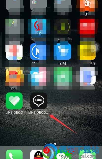 接着就可以看到Line Deco主题图标已经添加到桌面了