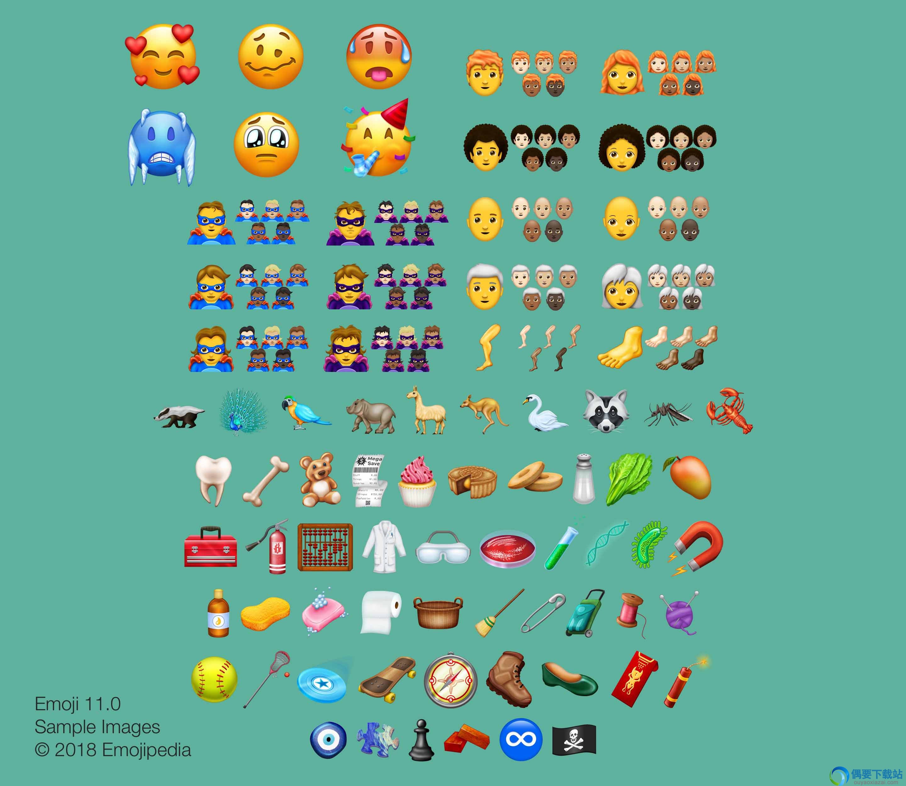 2018最新emoji表情含义图解