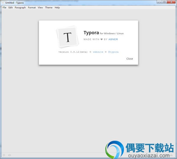 Typora windows软件截图