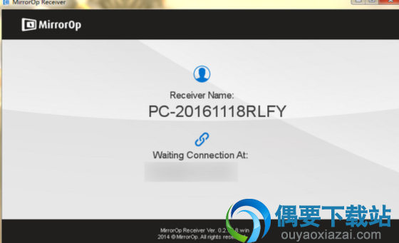 mirrorop receiver电脑端