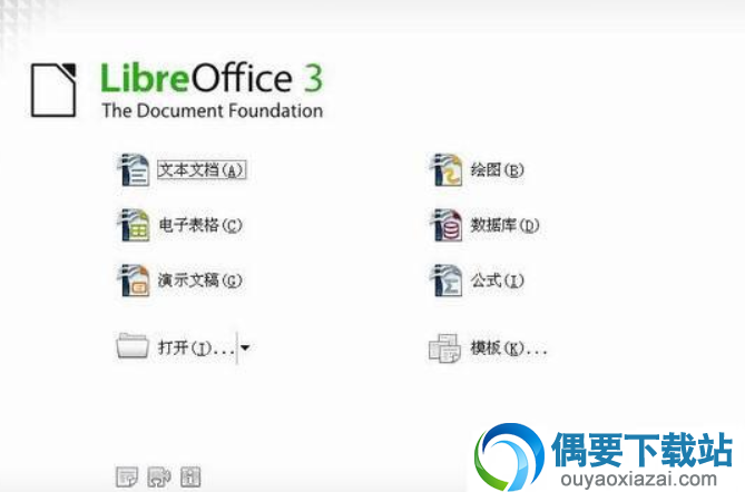 LibreOffice文档表格PPT办公三件套