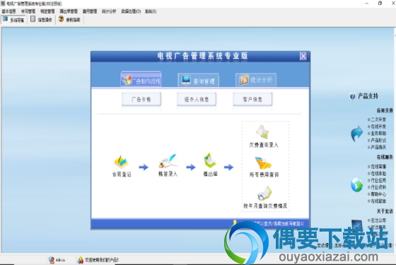 电视广告管理系统