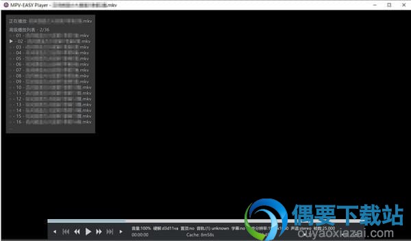 简易MPV播放器