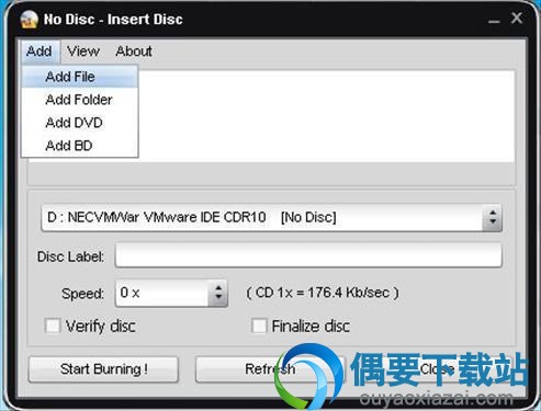 Easy Disc Burnerè½¯ä»¶æªå¾