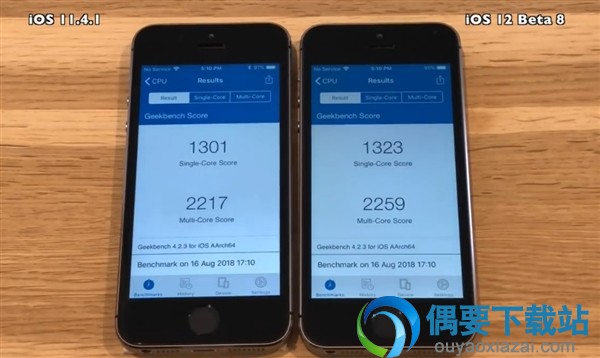 iPhone 5s老型机升级到iOS 12运行怎么样?速度飞快了很多