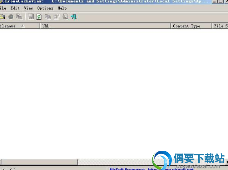 ChromeCacheView浏览器缓存查看工具
