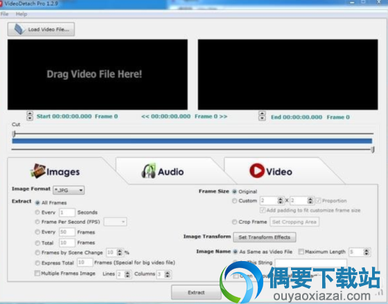 VideoDetach Pro(视频提取音频图片软件)