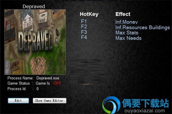 Depraved四项修改器